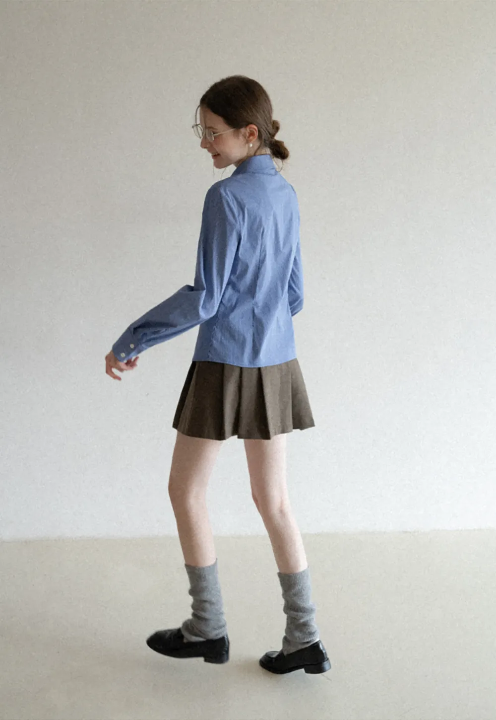 Classic Collar Long Sleeve Shirt