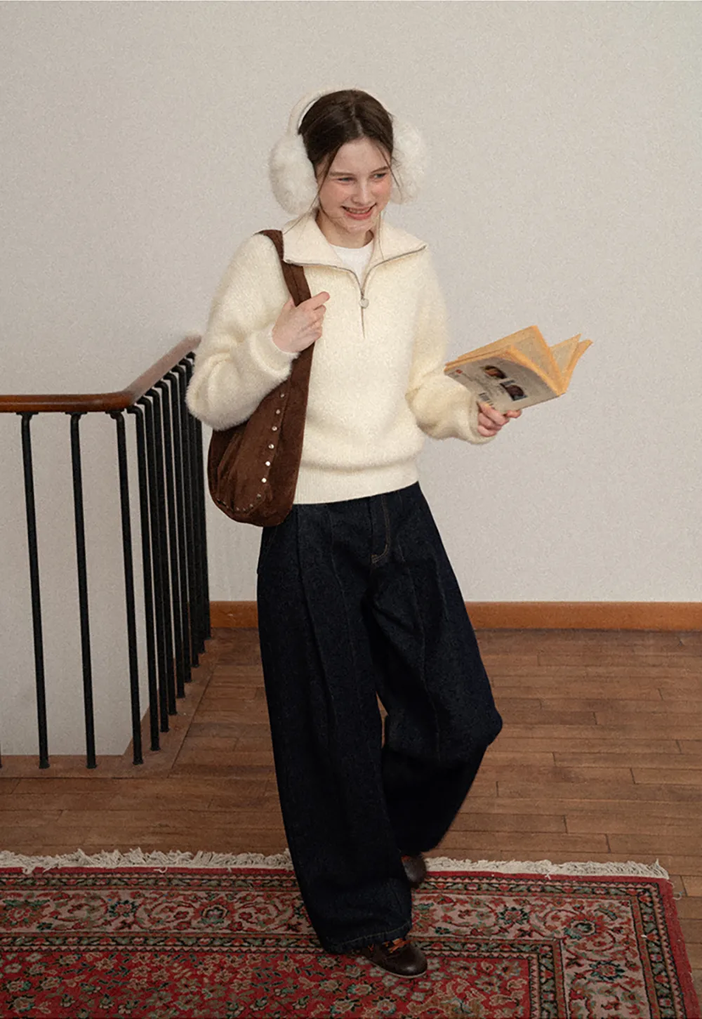 Wide Leg Denim Jeans for Women Casual Style