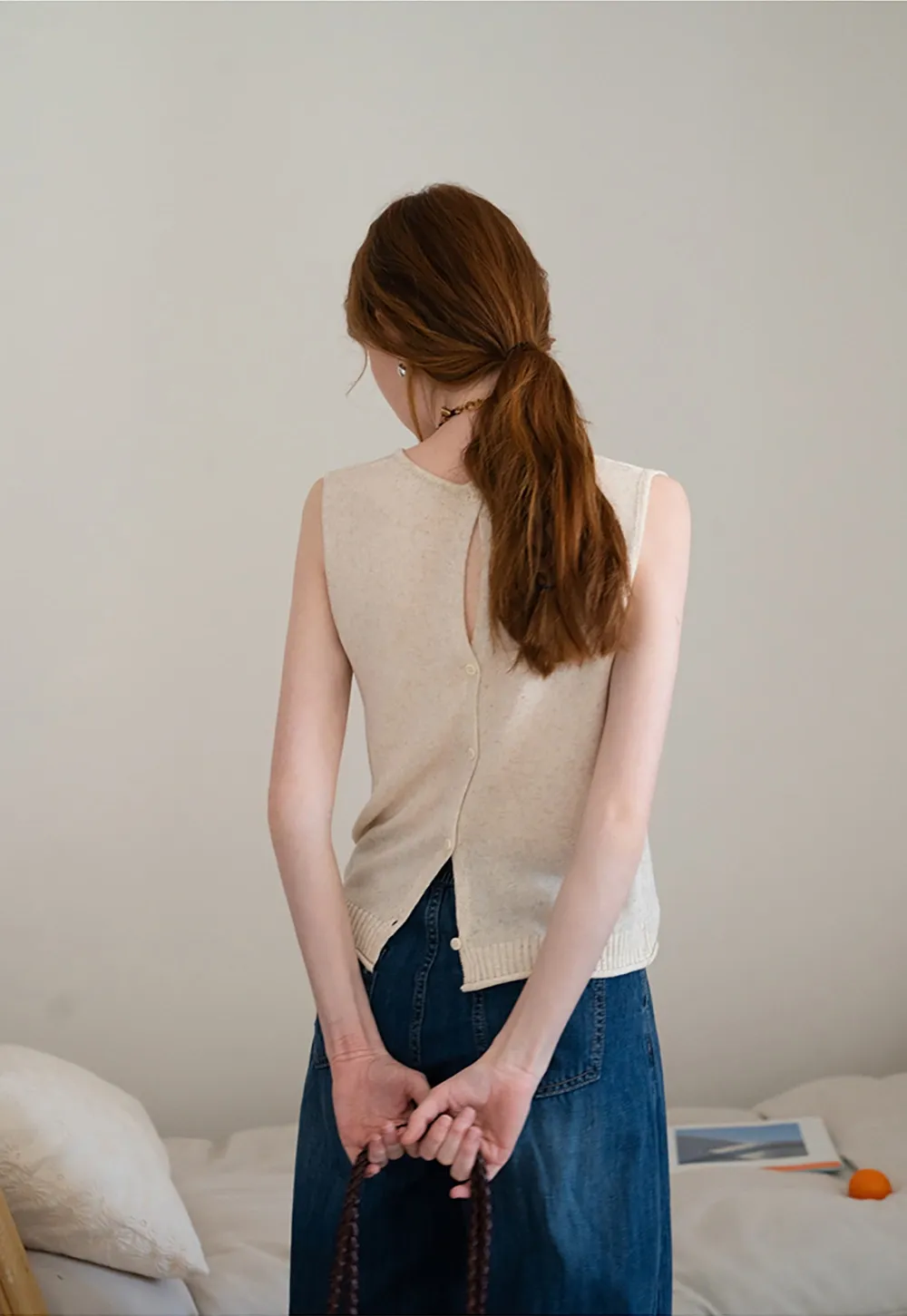 Women's Sleeveless Knit Tank Top