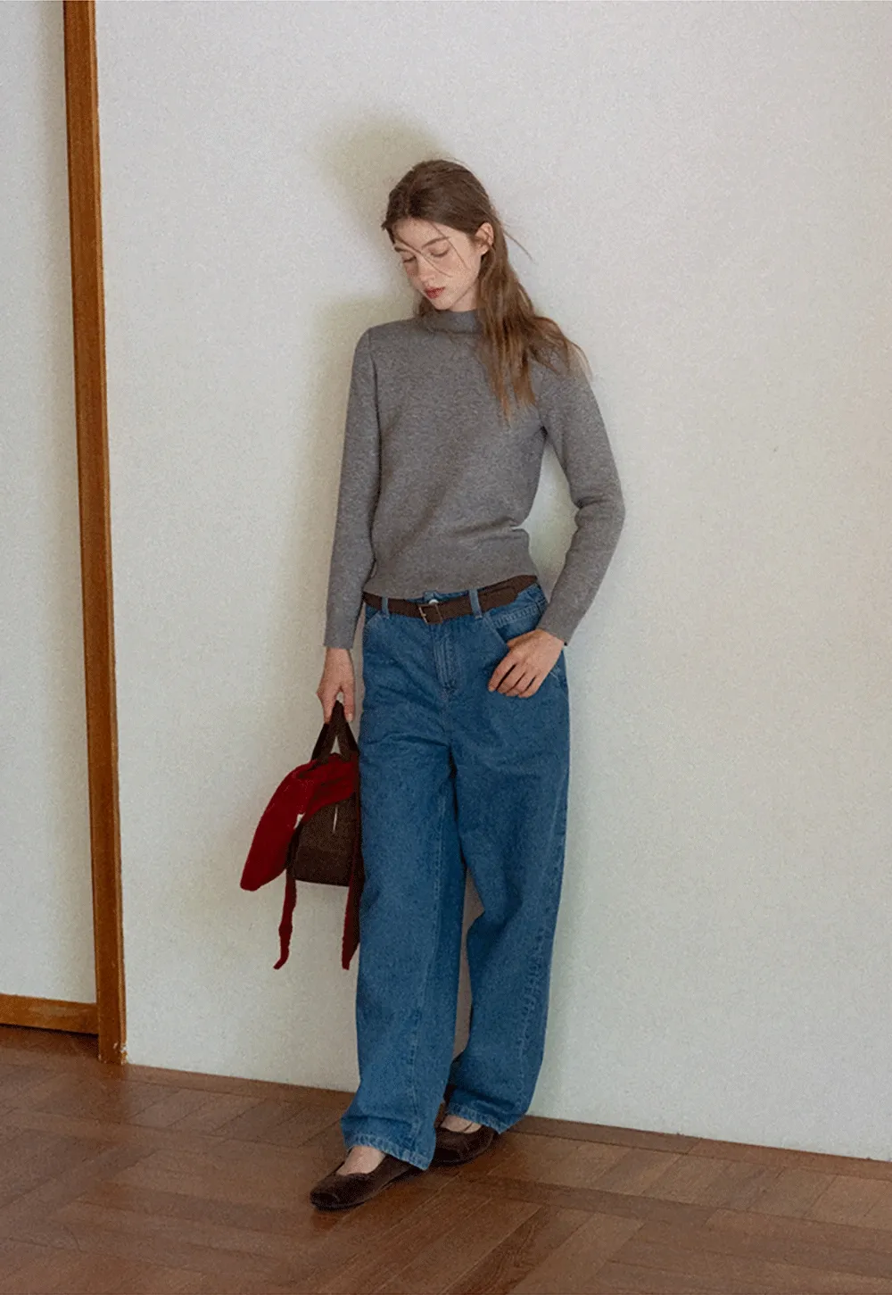 Women’s Soft Fleece-Lined Turtleneck Sweater