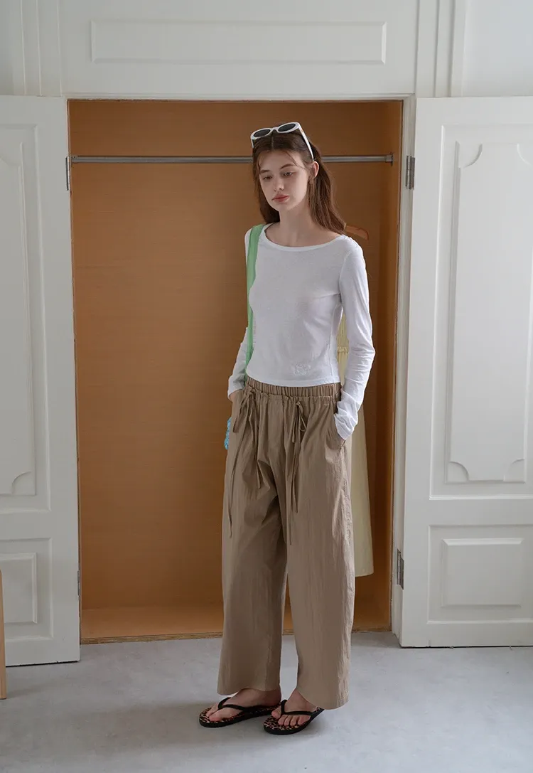 Women's Gray Jogger Banana Pants