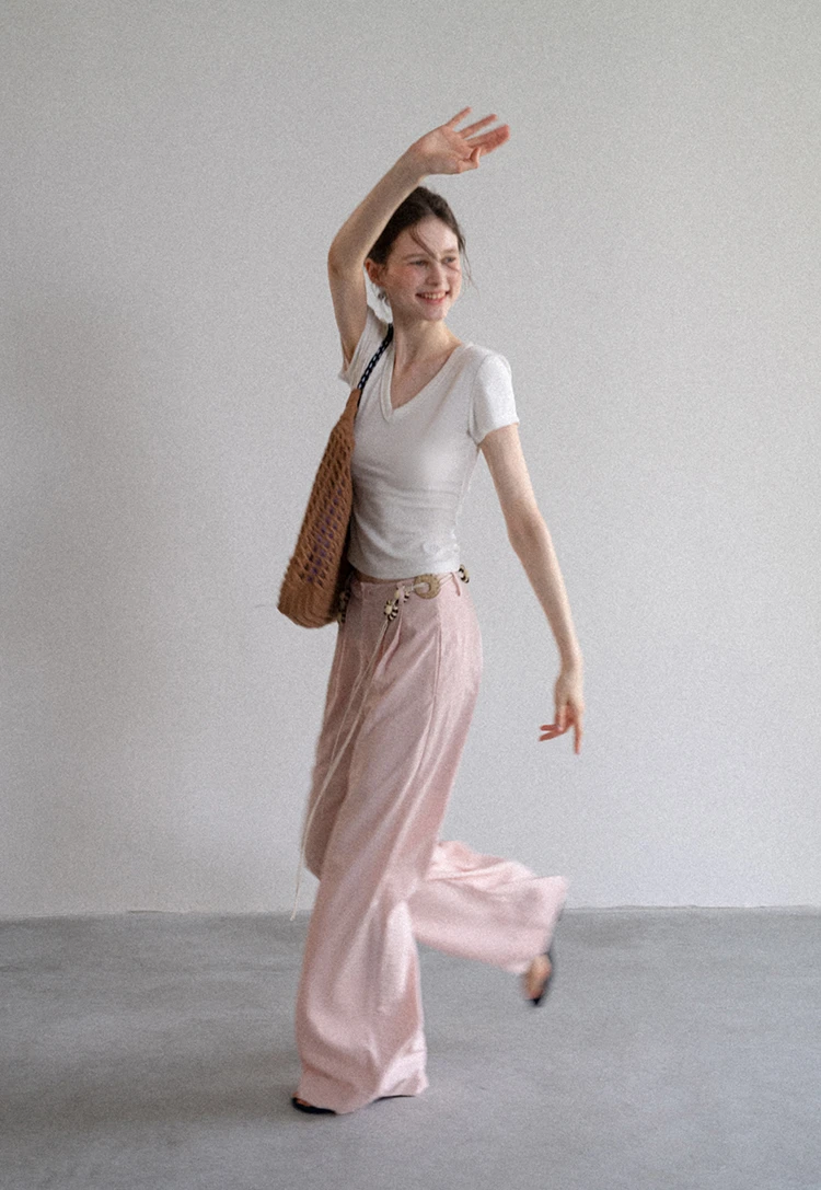Boho Shell Tassel Wide Leg Pants