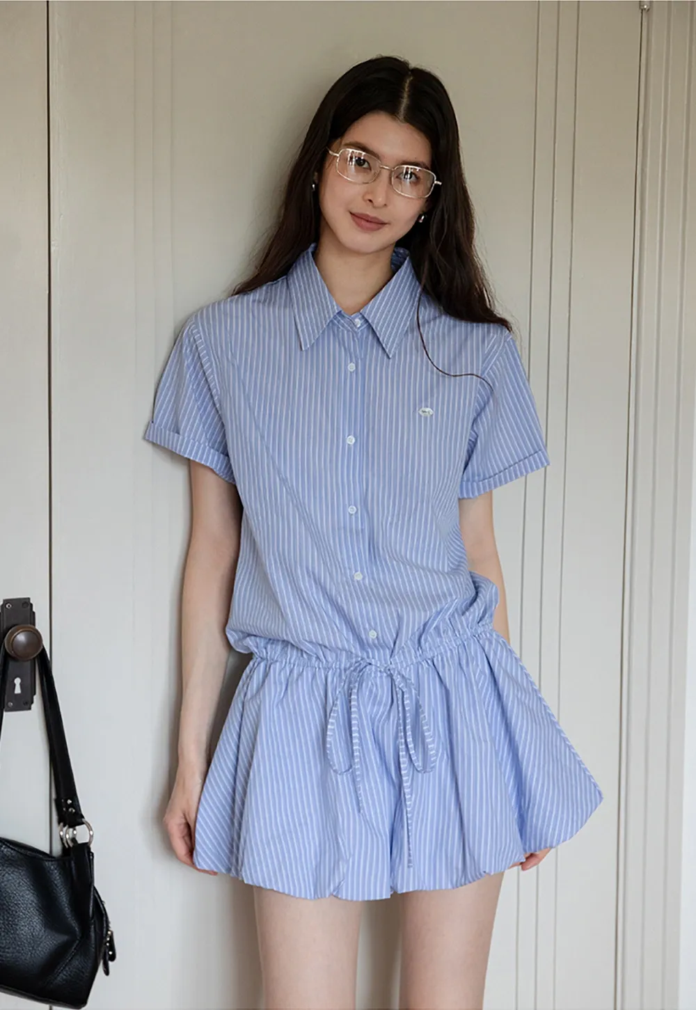 Women’s Striped Shirt Dress