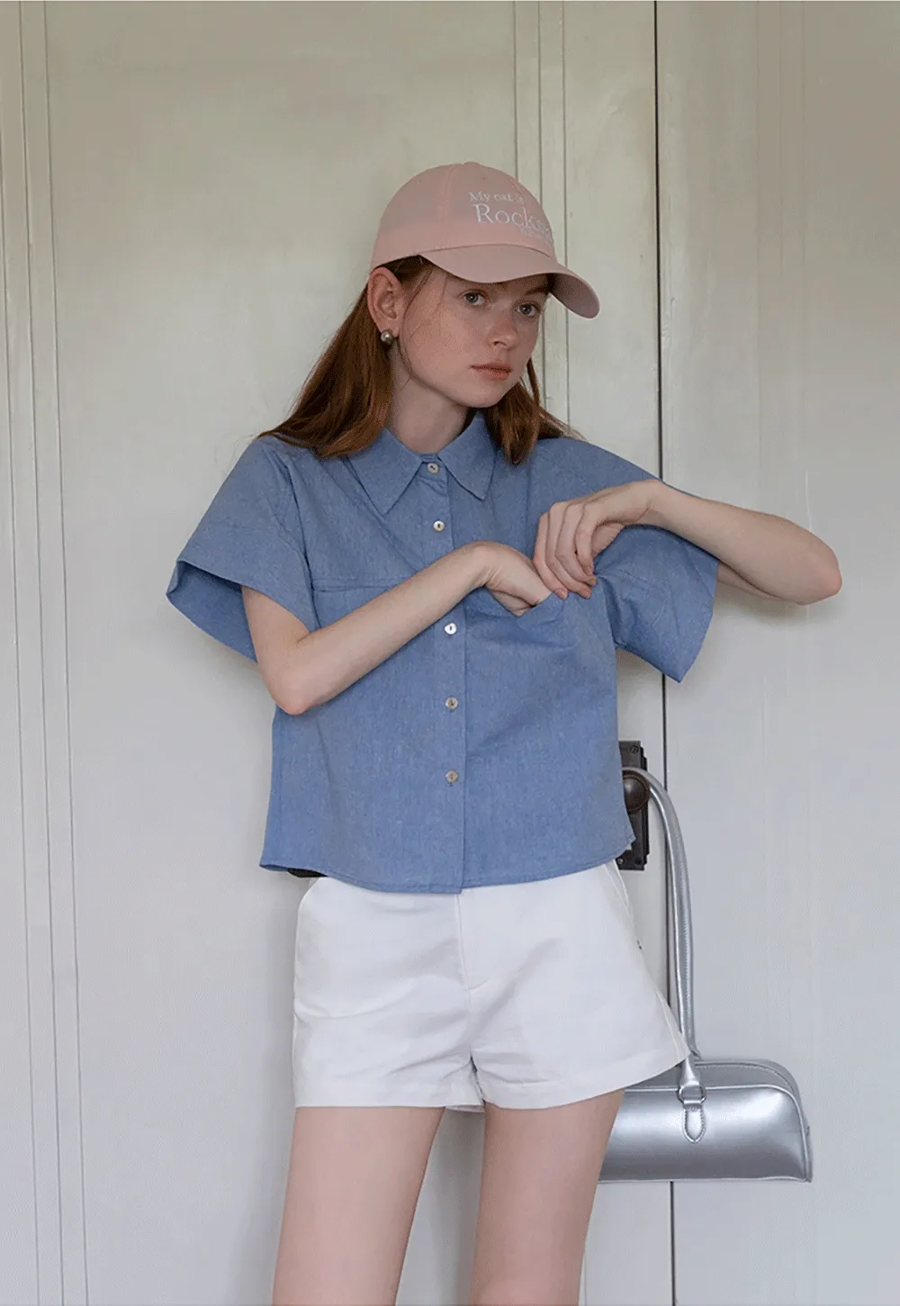 Women’s High Waist Belted Shorts