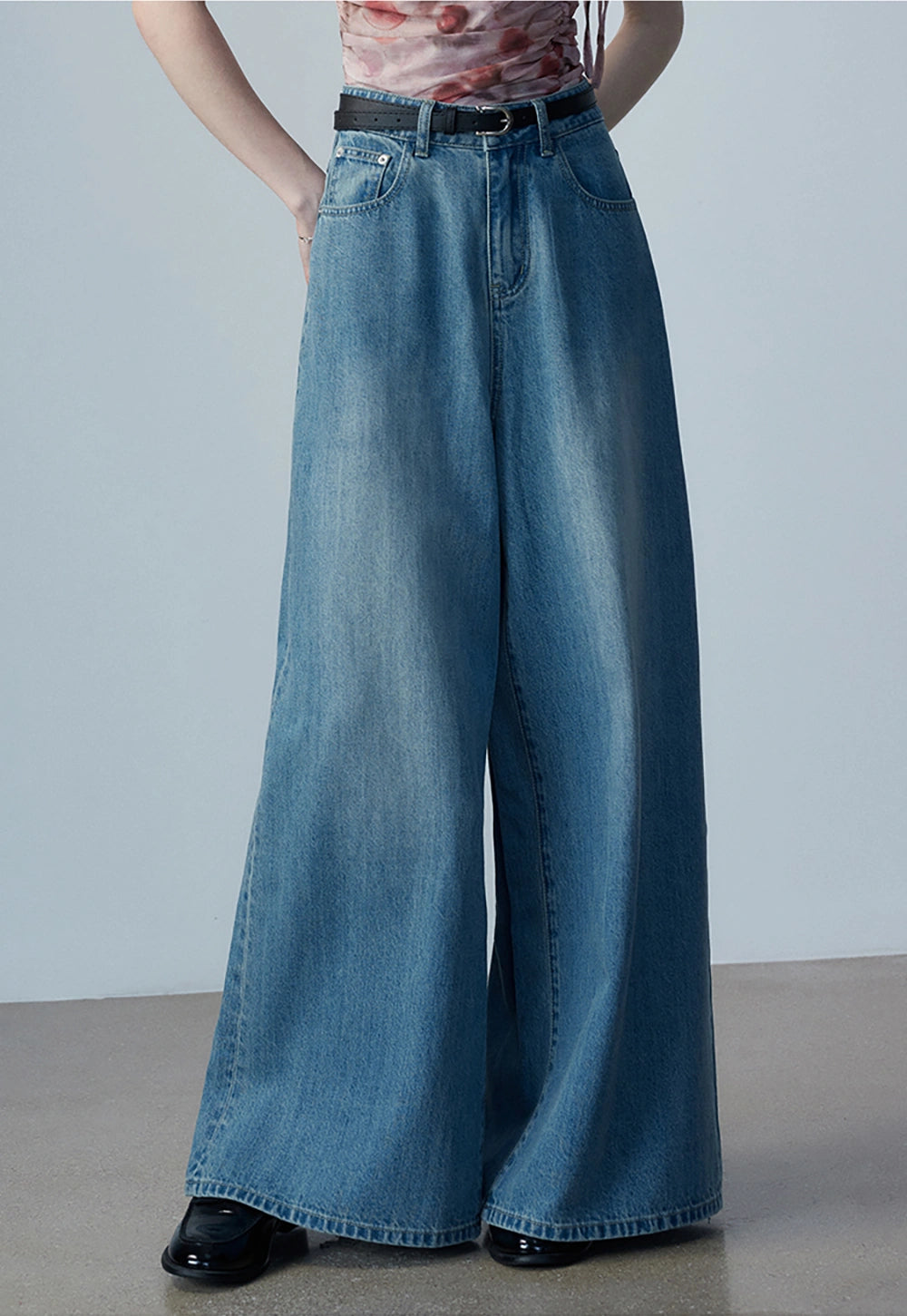 パンツ epa high rise wide jeans CL0098940ML.jpg