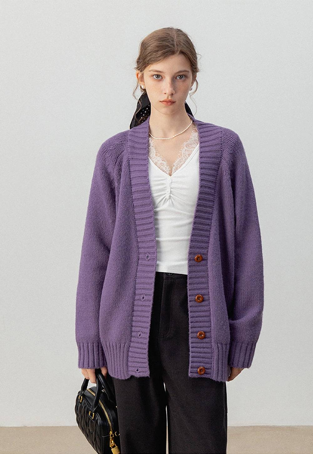 トップス acka soft feel cardigan Acka soft feel cardigan
