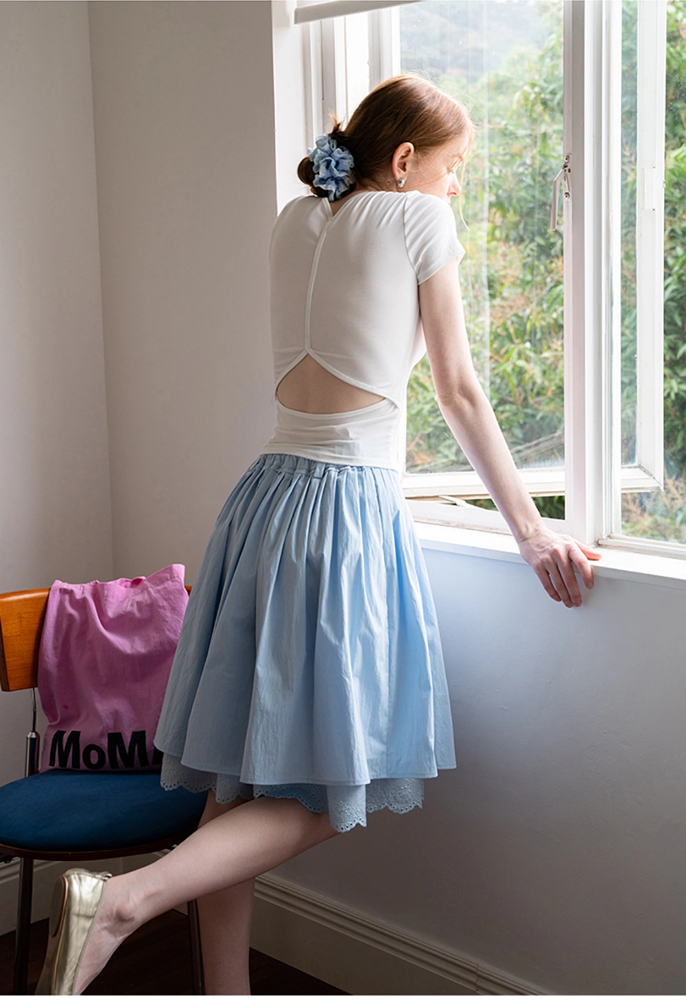 Women's Casual T-Shirt with Short Sleeves