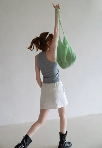 Slim Fit Racerback Tank Top
