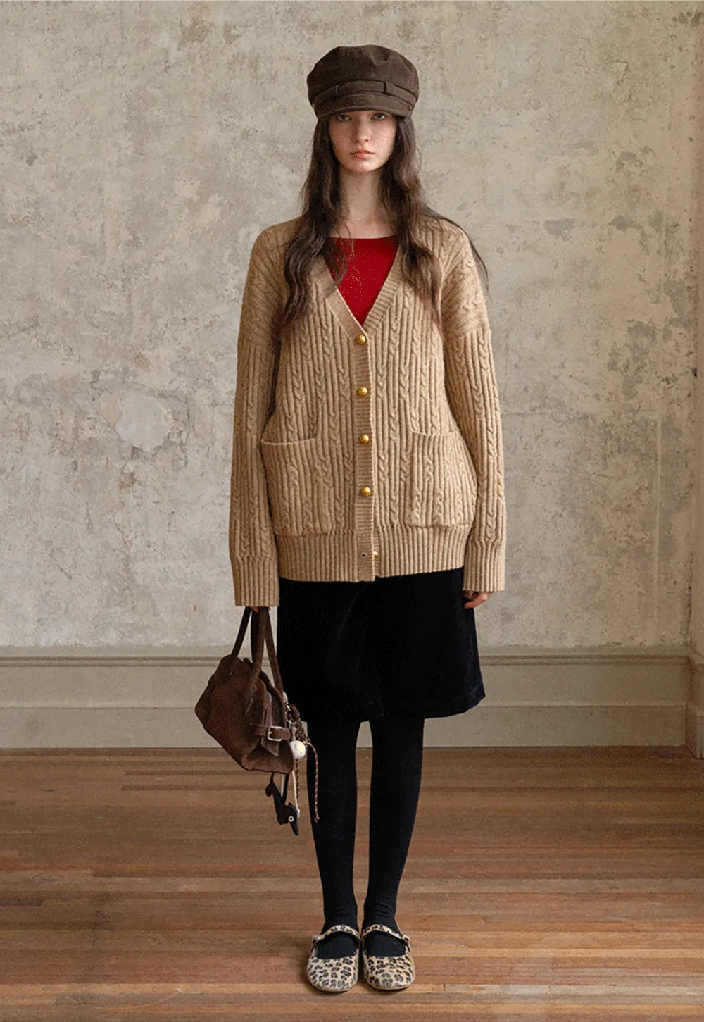 Soft Knit High-Waist Lounge Pants