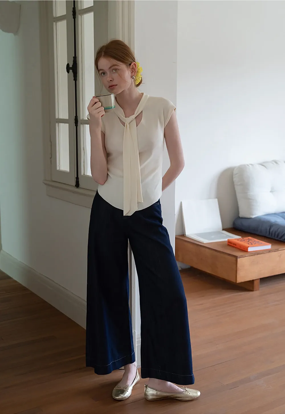 Women’s High Waist Wide Leg Jeans