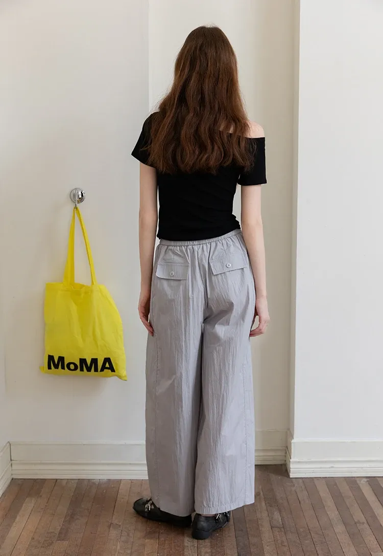 Off-Shoulder Top with Tie Waist