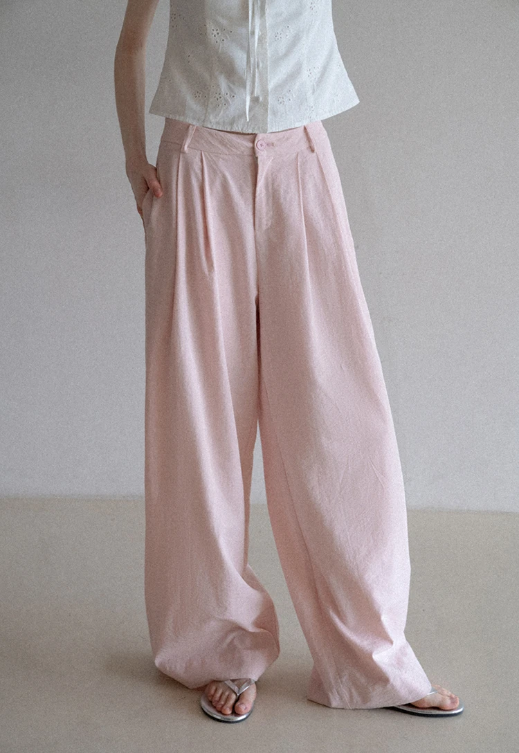 Boho Shell Tassel Wide Leg Pants