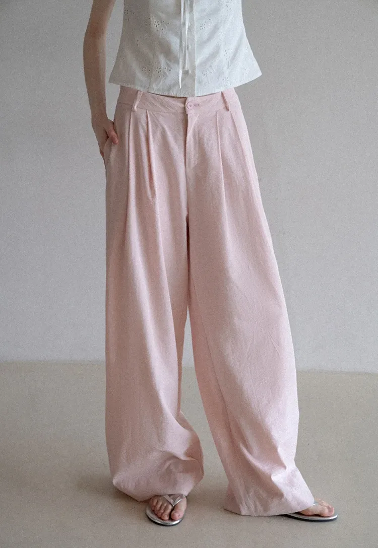 Boho Shell Tassel Wide Leg Pants