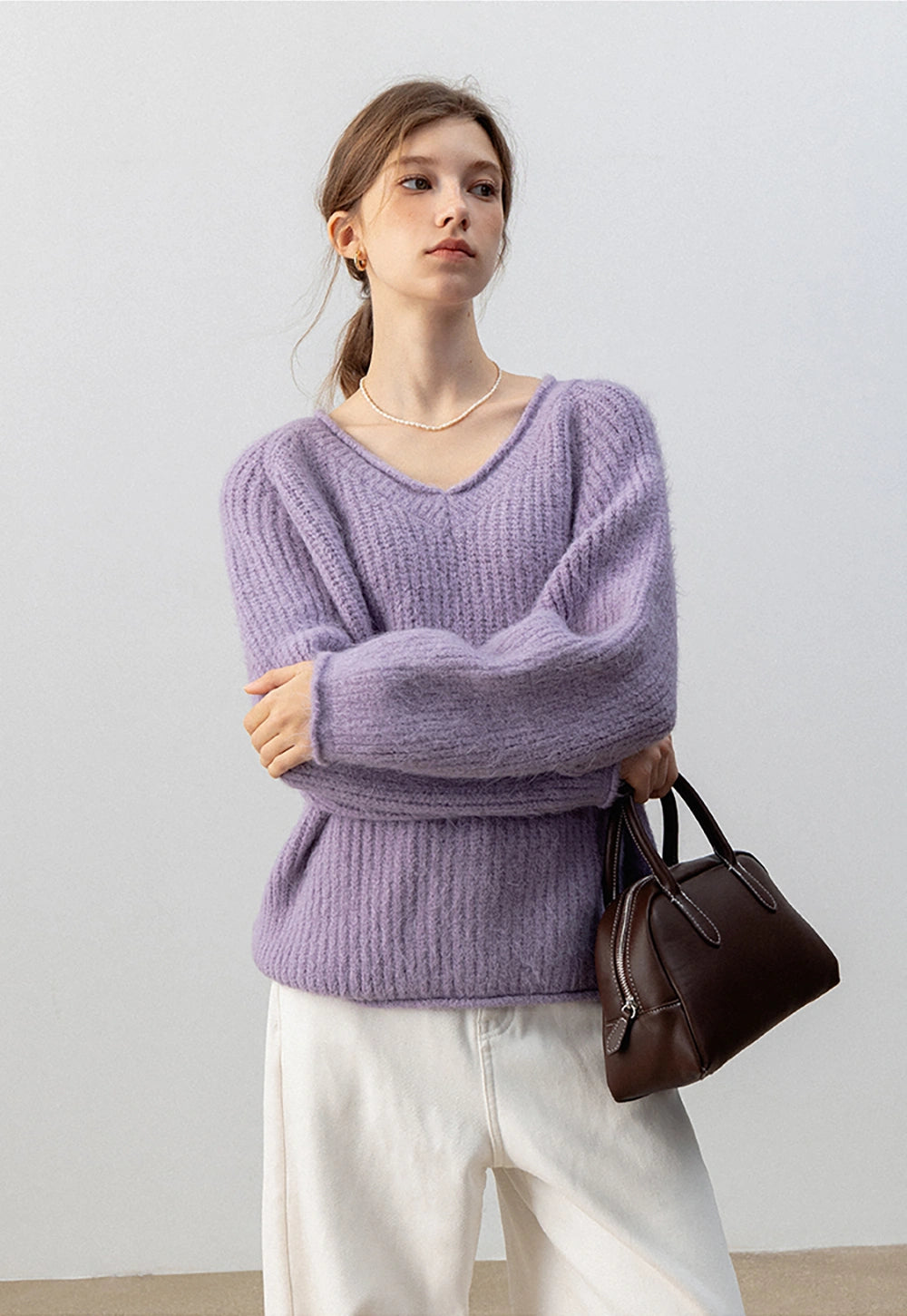 Women's V-Neck Sweater