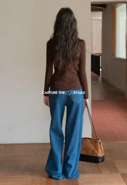 Mock Neck Ribbed Knit Sweater