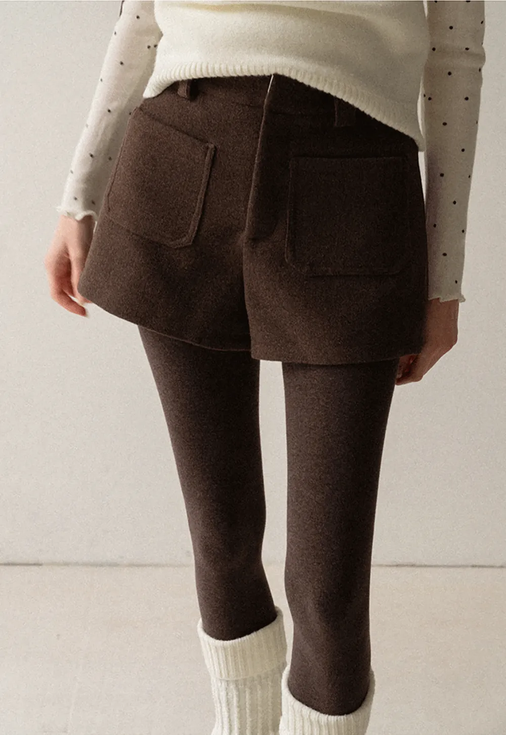 Soft Knit High-Waist Lounge Pants