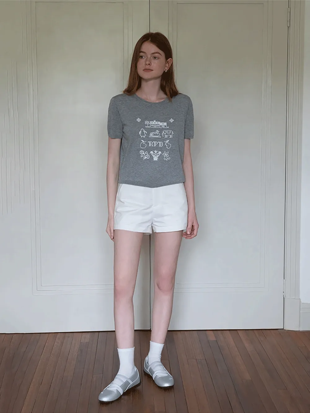 Women’s High Waist Belted Shorts