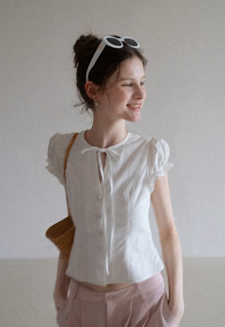Women’s Sleeveless Eyelet Mini Dress