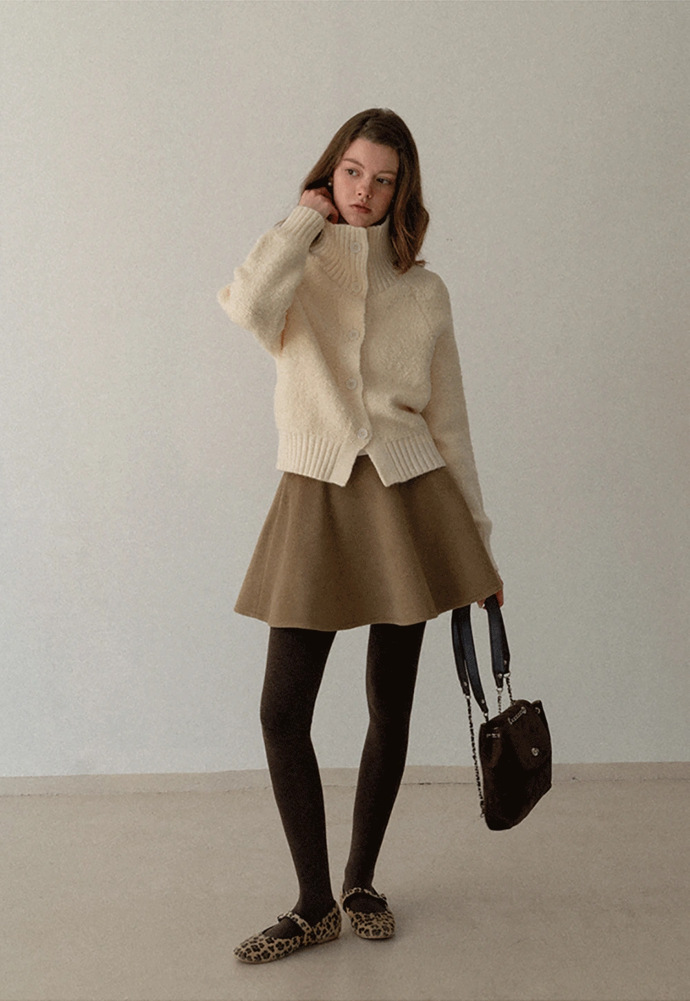 Elegant Jacket and Pleated Skirt Set