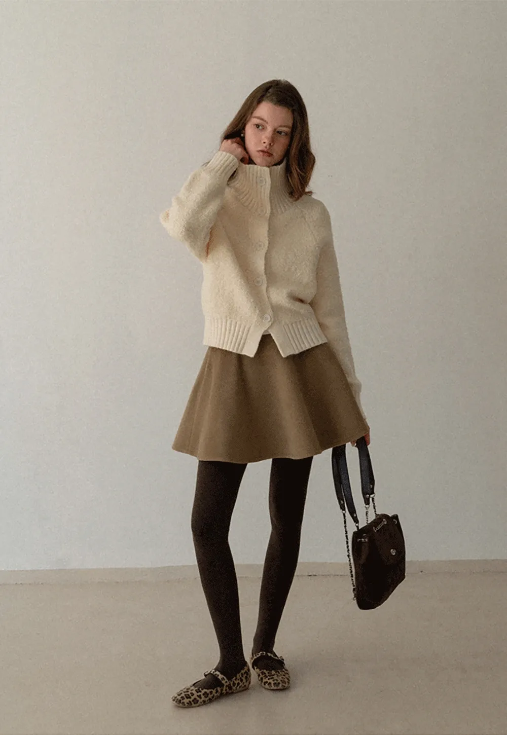 Elegant Jacket and Pleated Skirt Set