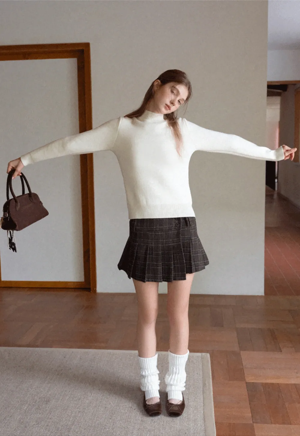 Women’s Soft Fleece-Lined Turtleneck Sweater