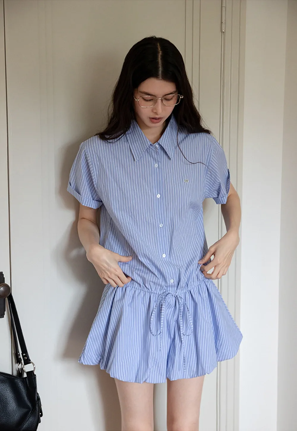 Women’s Striped Shirt Dress