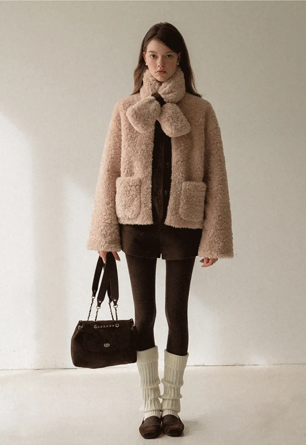 Soft Knit High-Waist Lounge Pants