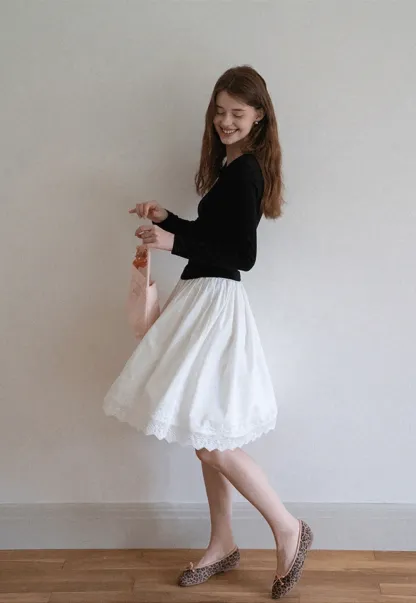 Women Long Sleeve Side Ruched Scoop Neck Crop Top