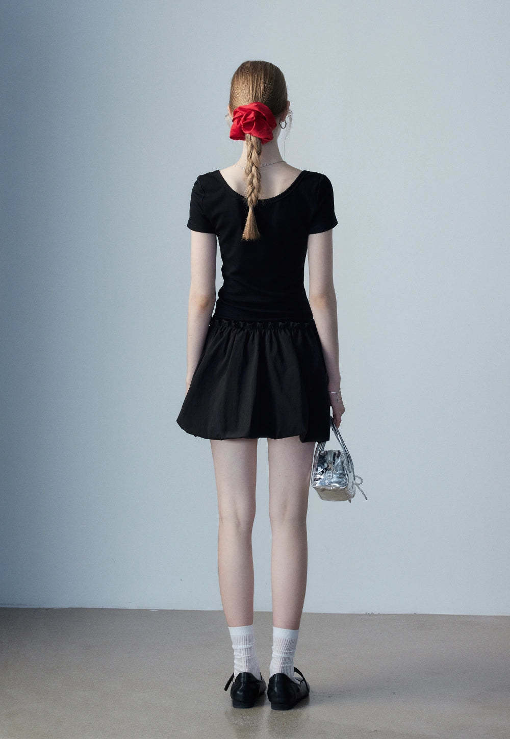 Women's Square Neck Casual Dress