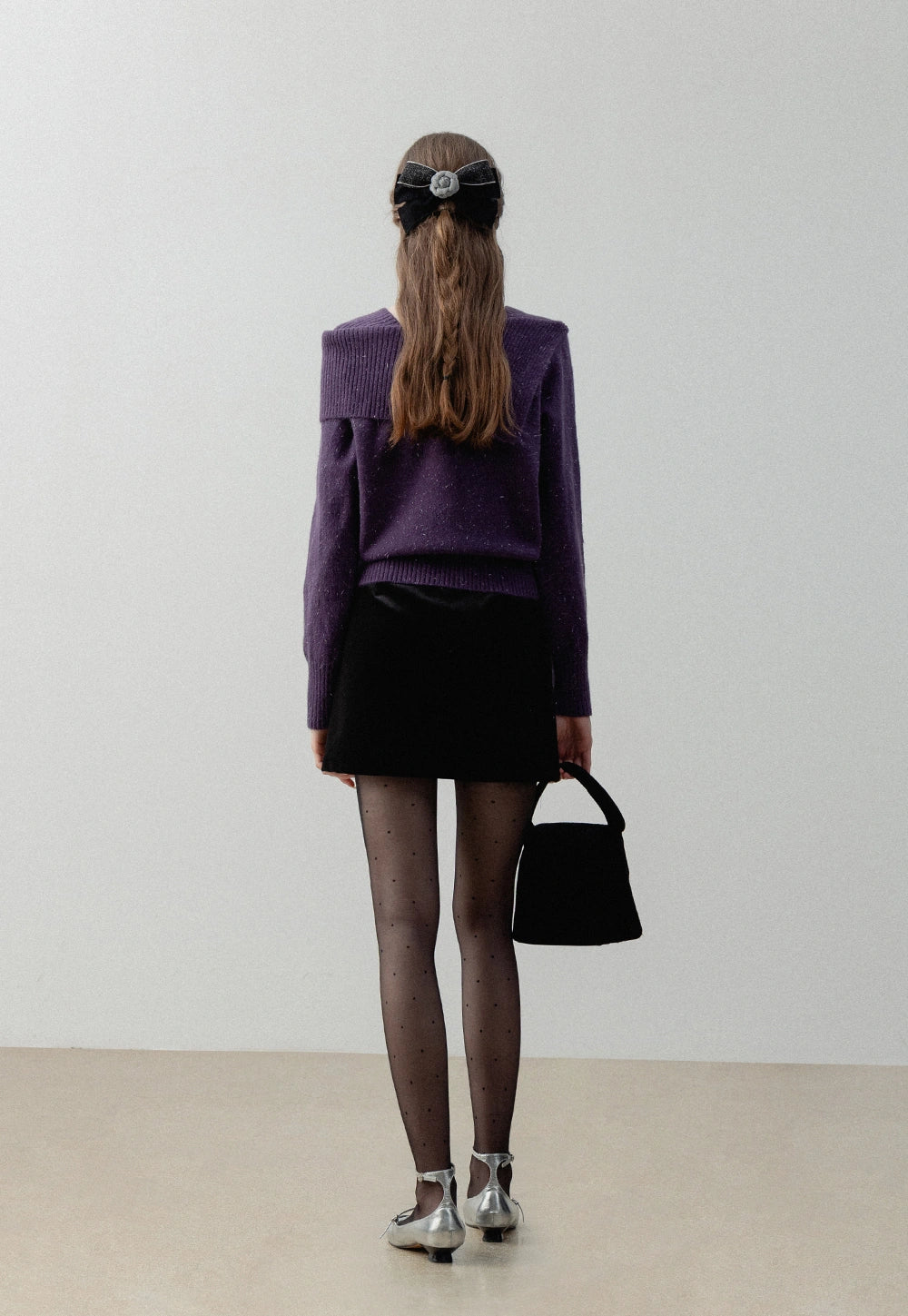 Women's Asymmetrical Knit Sweater