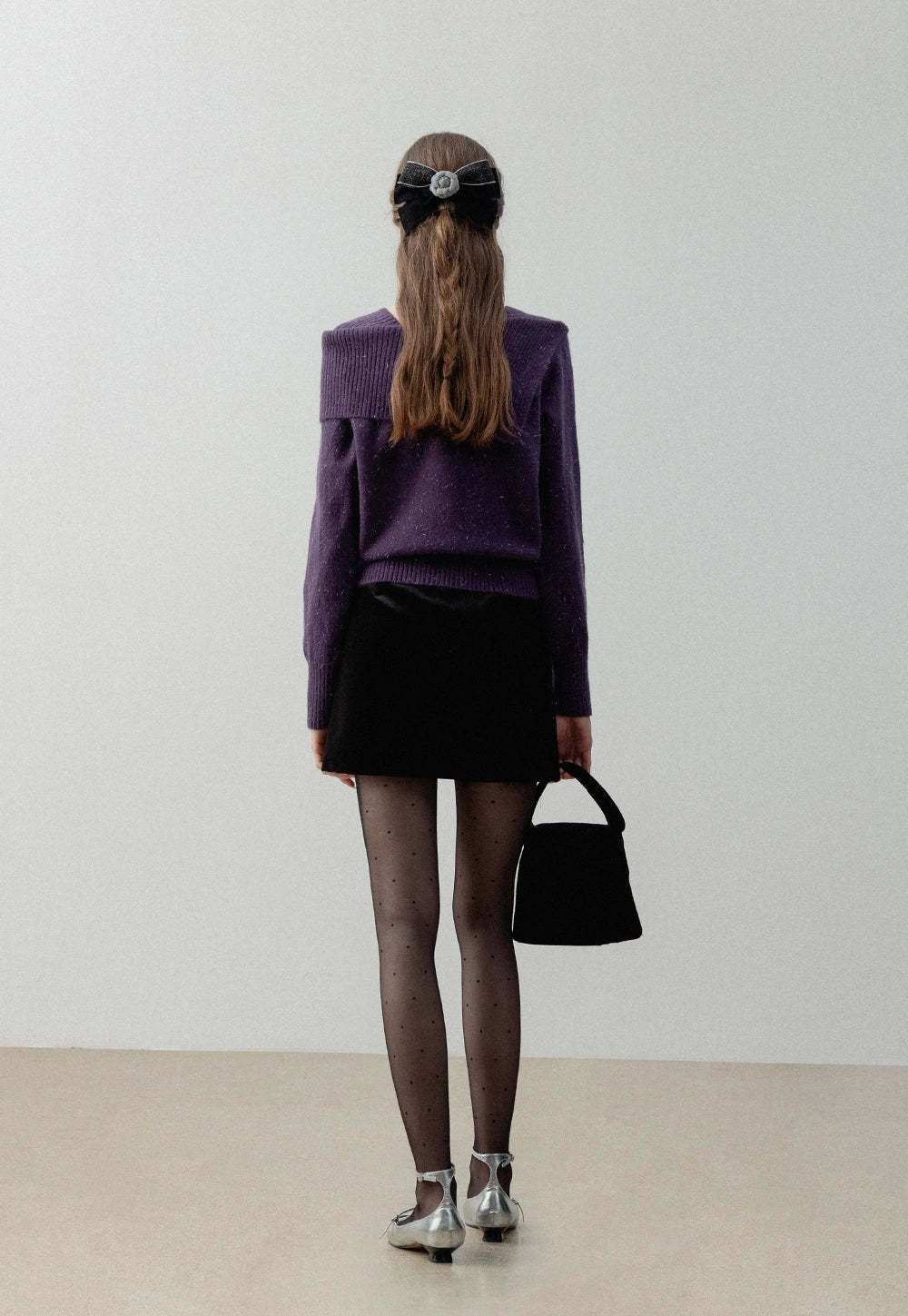 Women's Asymmetrical Knit Sweater