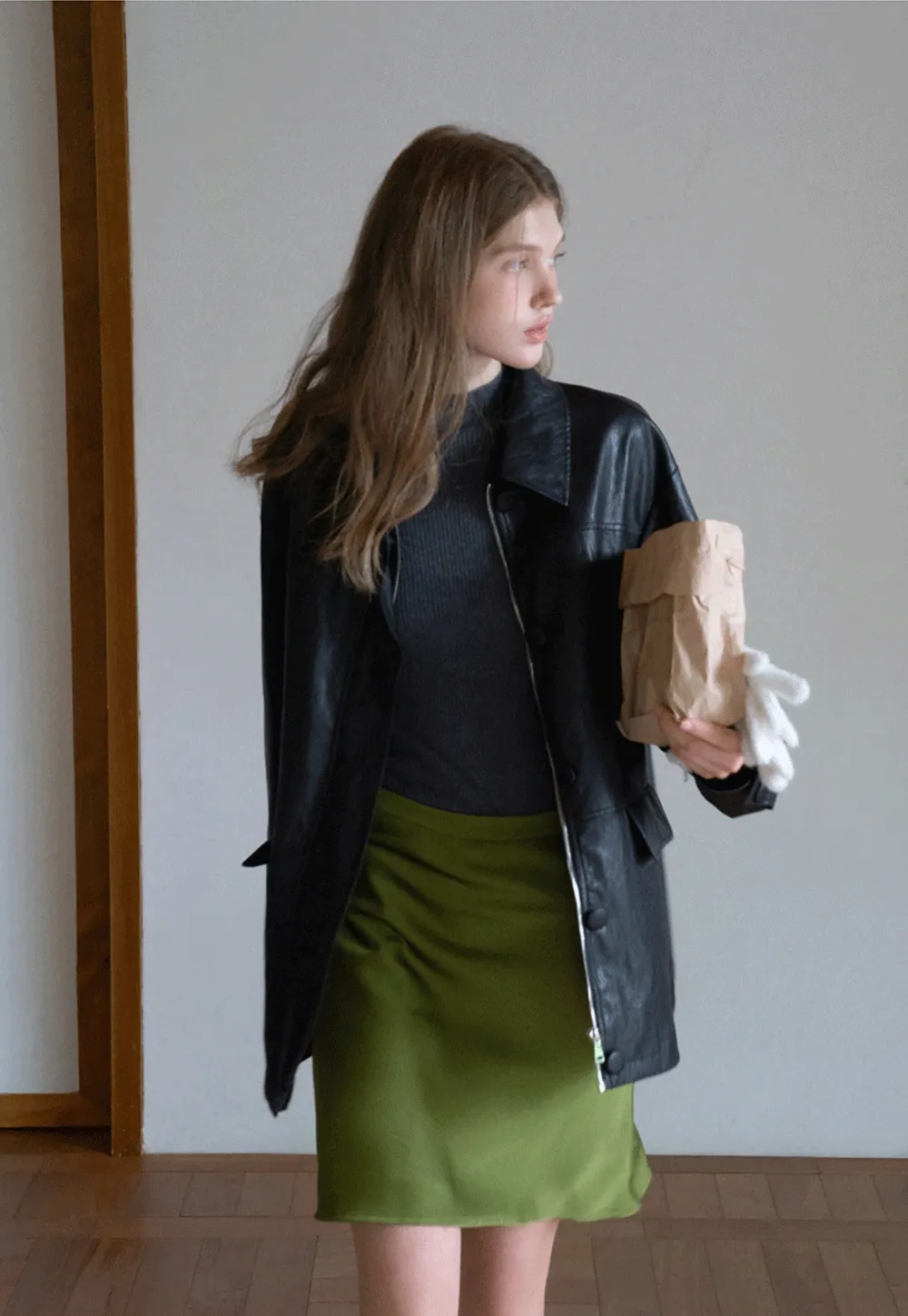 Women’s Ribbed Knit Turtleneck Sweater Top