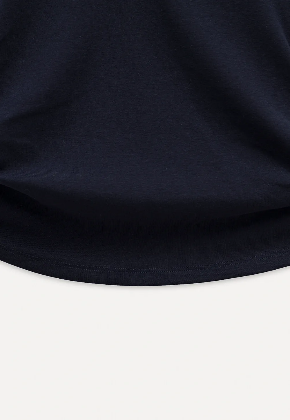 V-Neck Ruched Side Top
