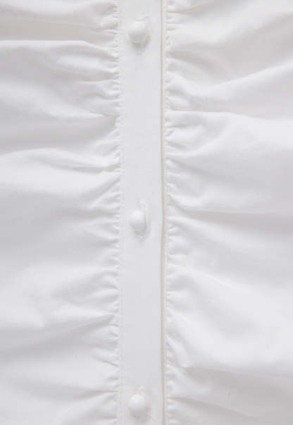 Women's Lace Collar Cotton Blouse
