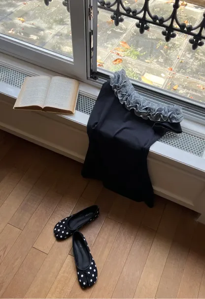 Short Sleeve Dress with Ruffled Off Shoulder Detail