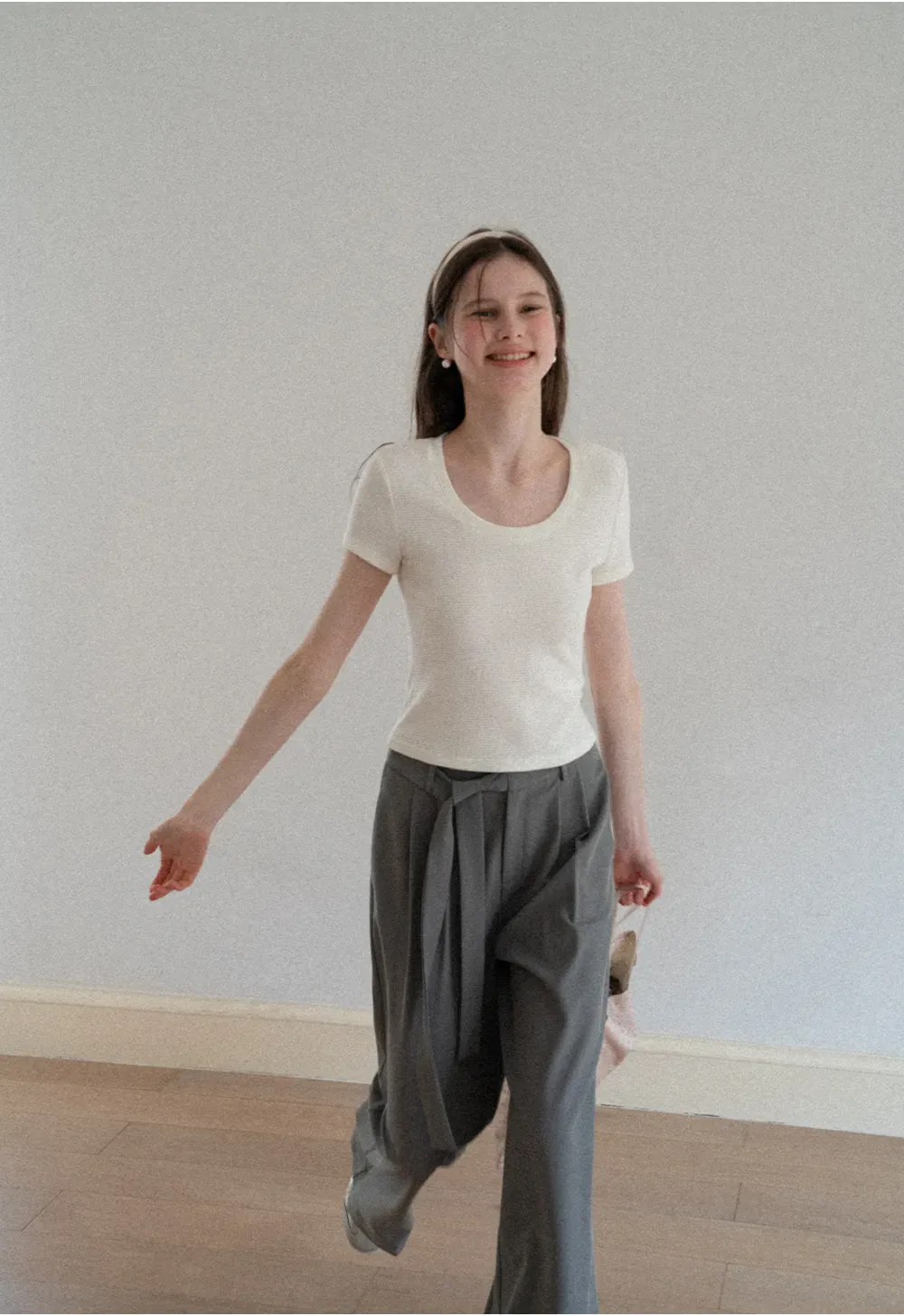 Short Sleeve V Neck T Shirt