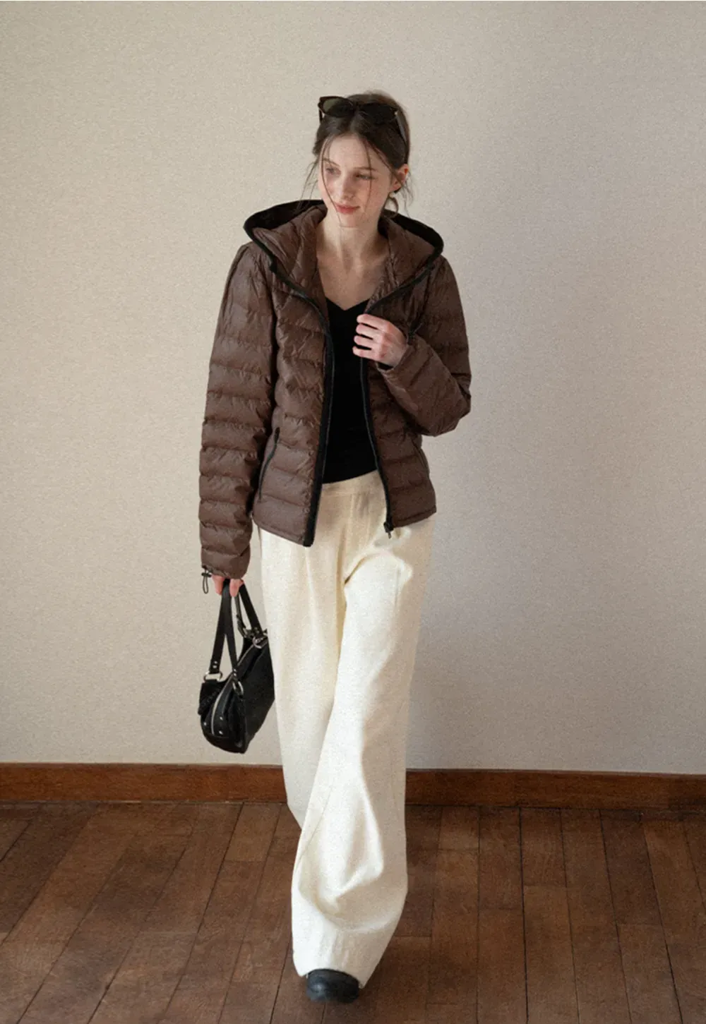 Elegant Long Sleeve Crop Top for Women