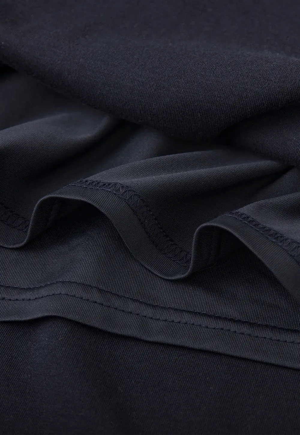 Long sleeve top with bow detail and mini skirt set