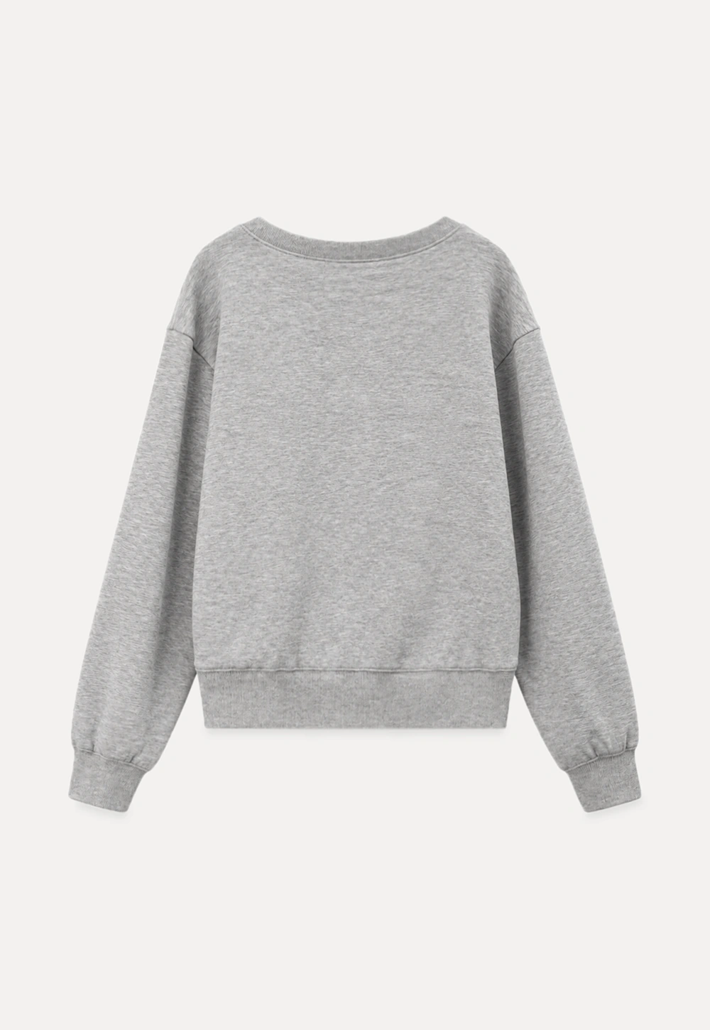 Off Shoulder Sweatshirt with Heart Graphic Print