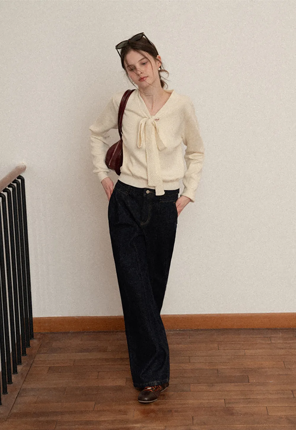 Wide Leg Denim Jeans for Women Casual Style