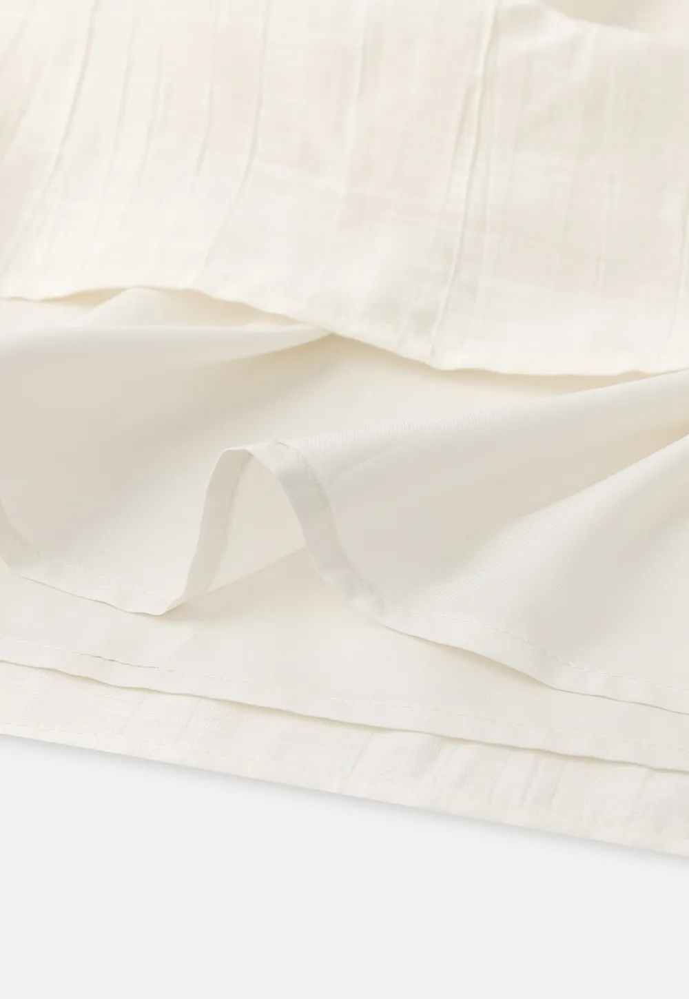 Lace Chiffon Blouse with Ruffled Neck and Cold Shoulder