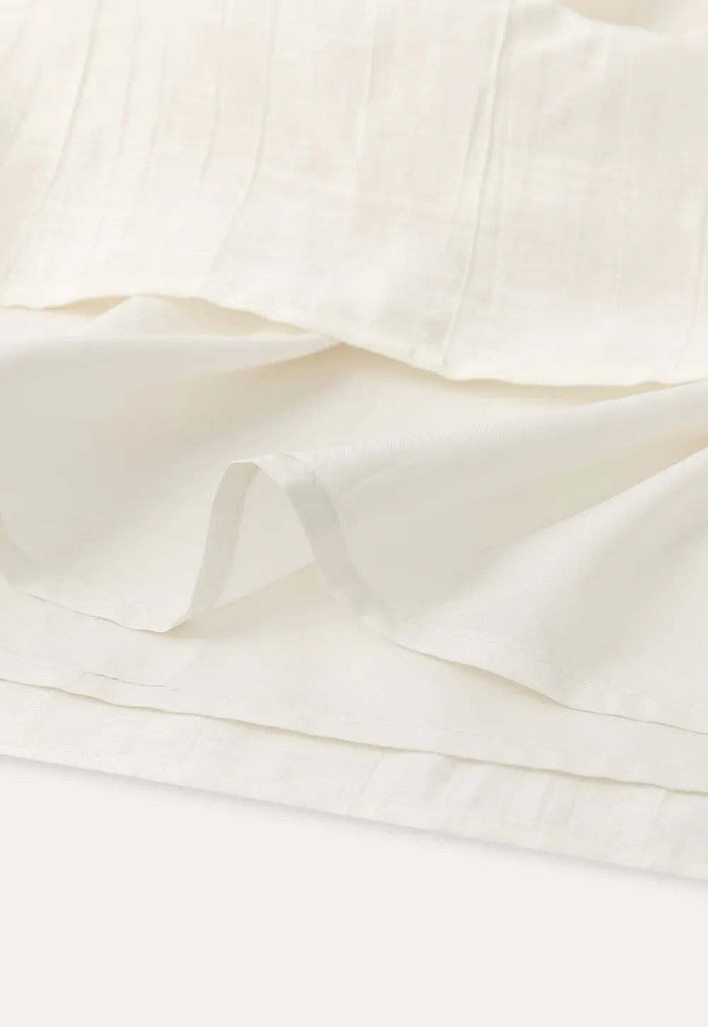 Lace Chiffon Blouse with Ruffled Neck and Cold Shoulder