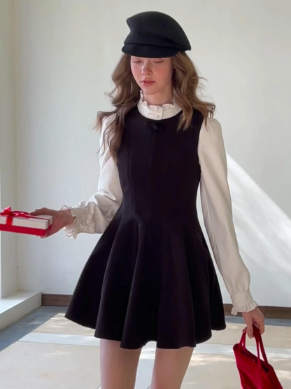 A-Line Dress with Bow Detail