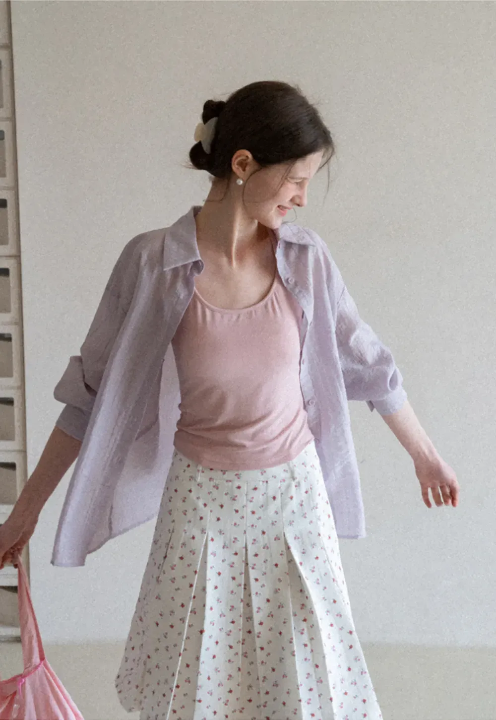 Slim Fit Tank Top with Thin Straps