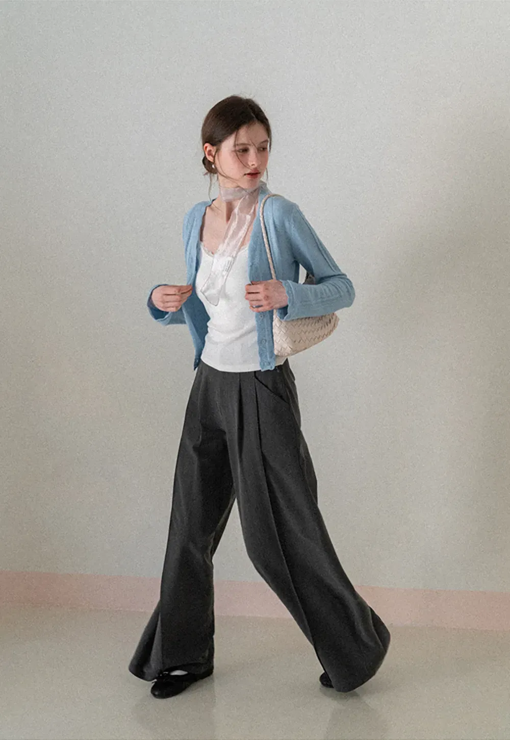 Lace Trimmed Sleeveless Camisole Top