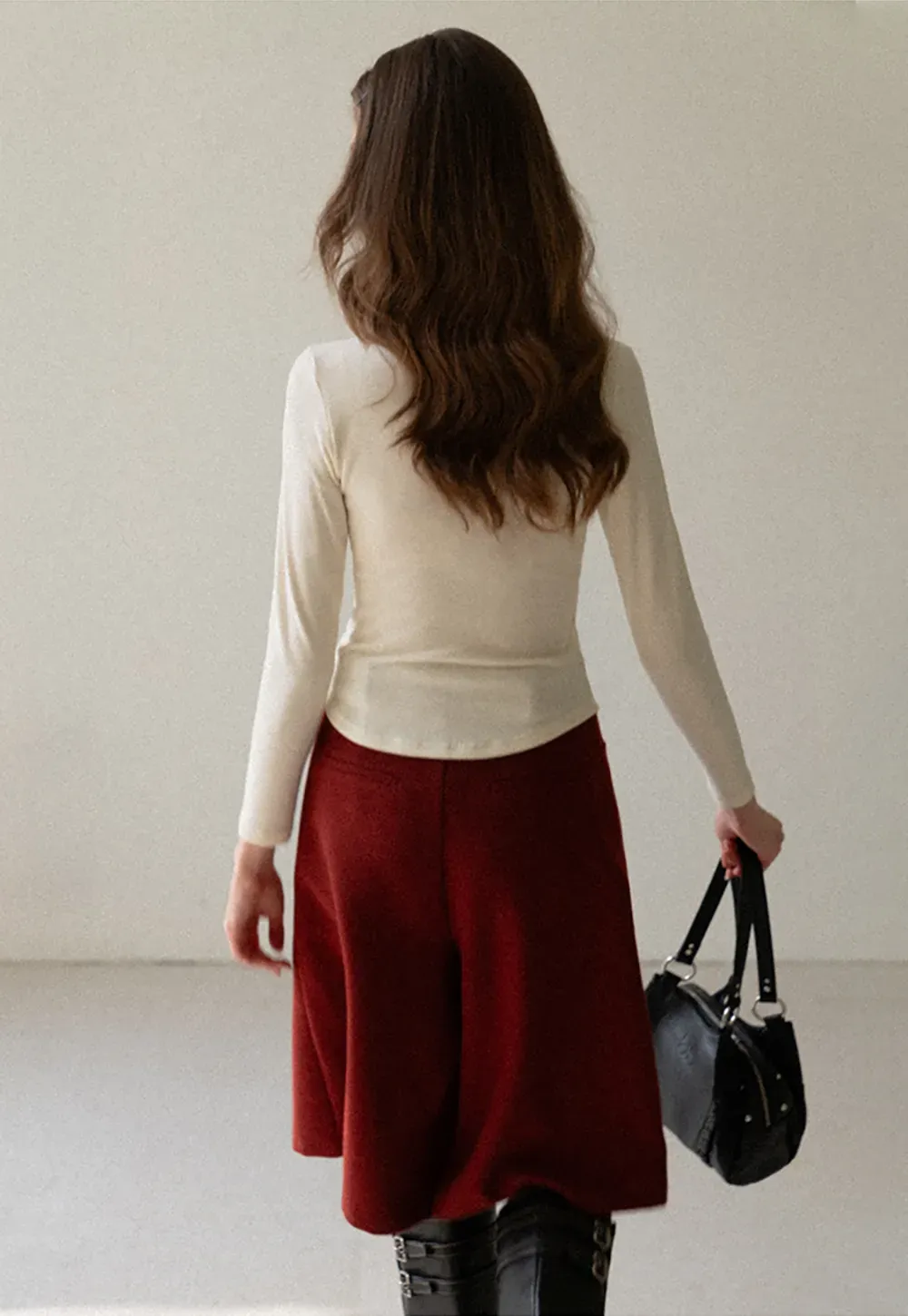 Elegant Basic Long Sleeve Top for Women