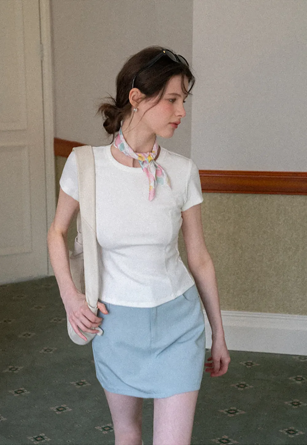 Short Sleeve Crew Neck T Shirt