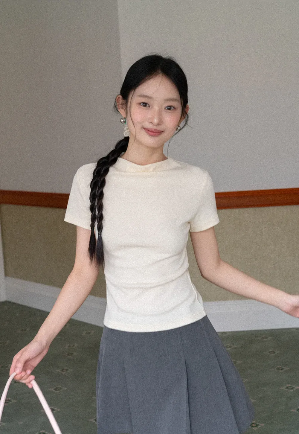 Short Sleeve Crew Neck T Shirt