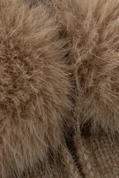 Zip Sweater and Pleated Skirt Combo