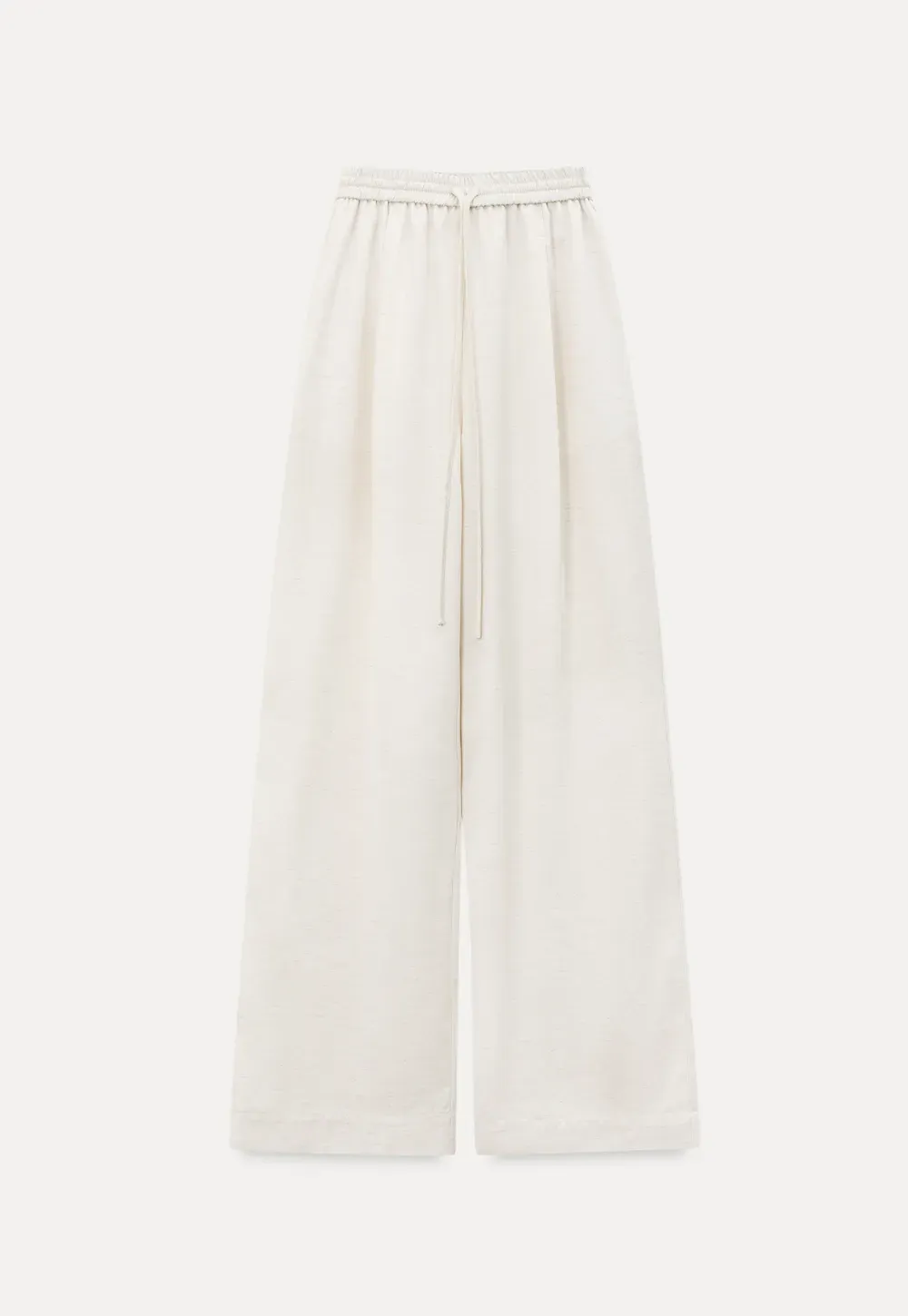 Wide Leg Drawstring Casual Pants